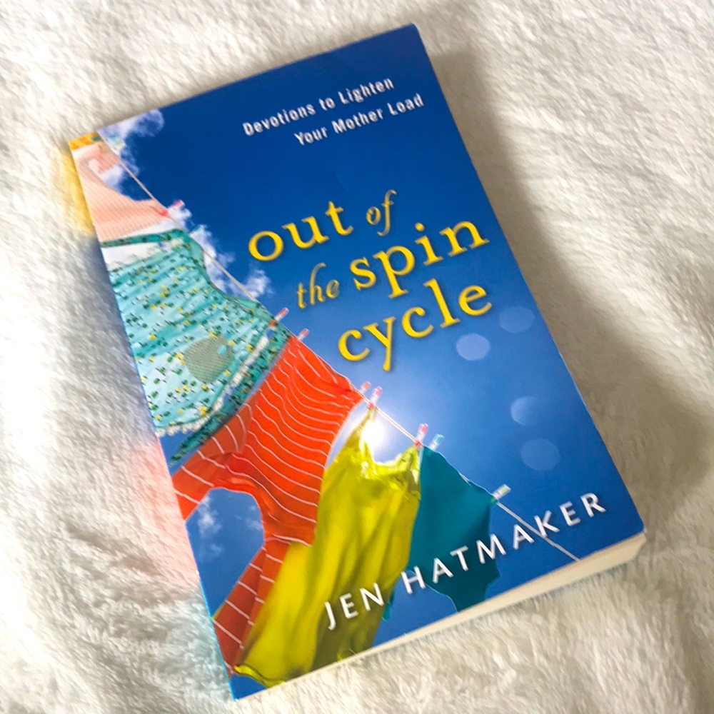 Out of the spin cycle book by Jen Hatmaker
